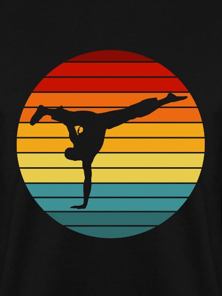 Capoeira dancing and fighting