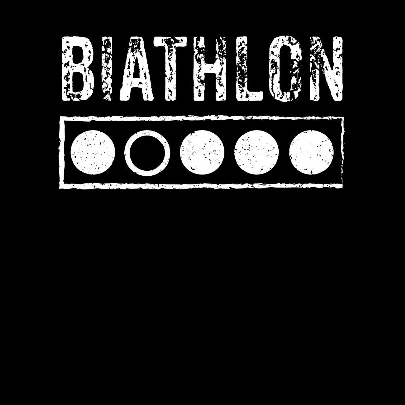 Biathlon target biathlete