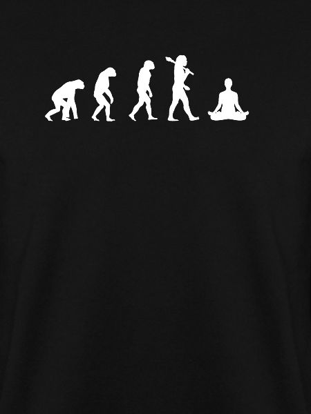 Meditation Evolution Amazing T-Shirt