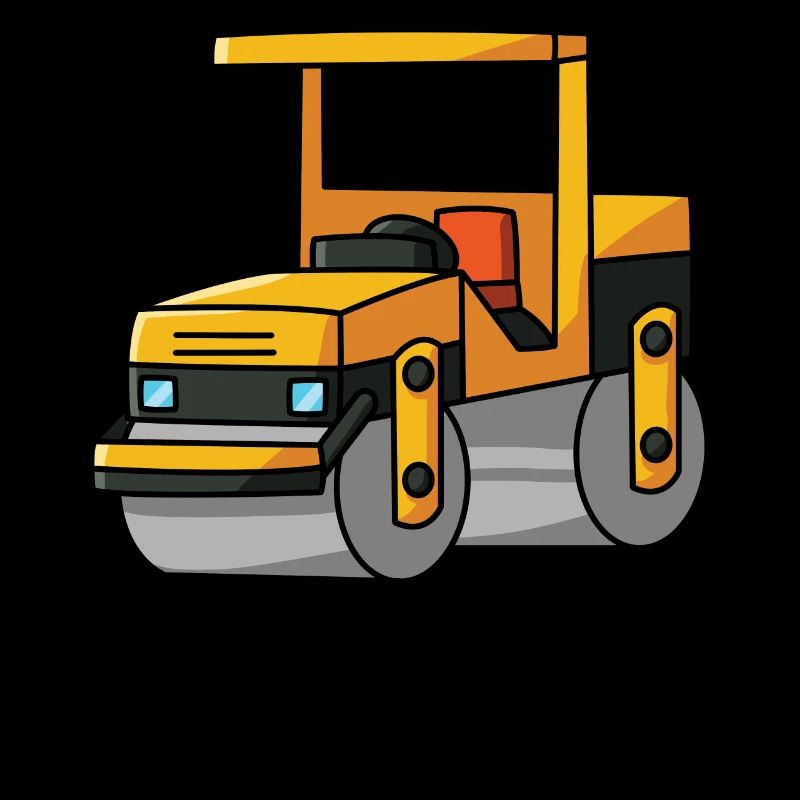 Rouleau chantier de construction machine travailleur de la construction