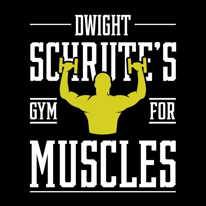 The Office Dwight’s Gym for Muscles - Motivation