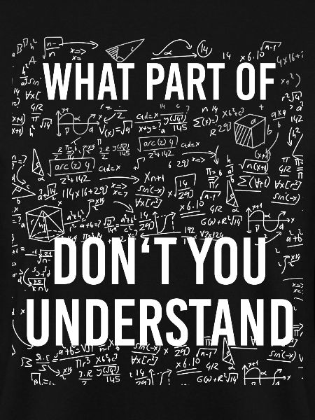 Funny Math Motif