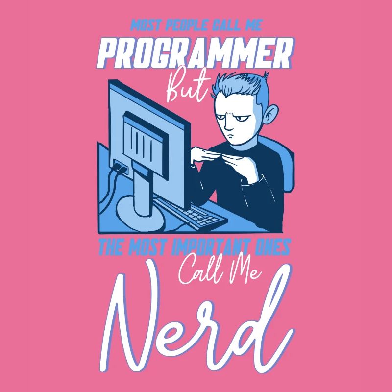 Softwareentwickler Computerfreak Programmierer