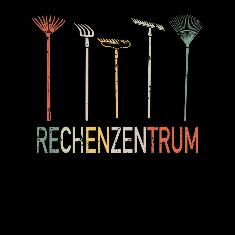 Rechenzentrum Rechen Garten Gärtner Geschenk