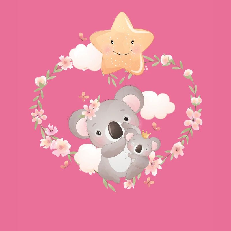 Doux koala bébé avec Koalamama