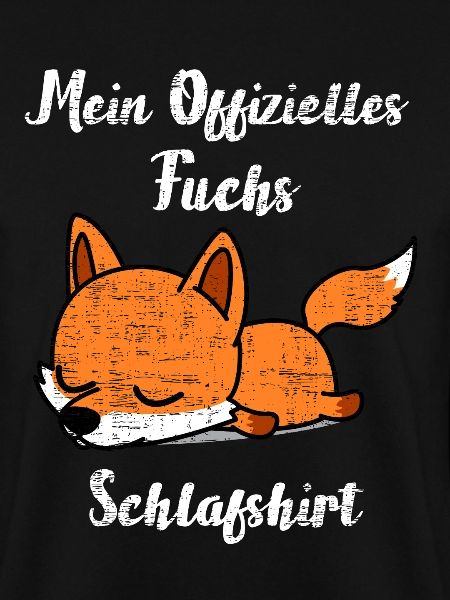 Fuchs Schlafshirt