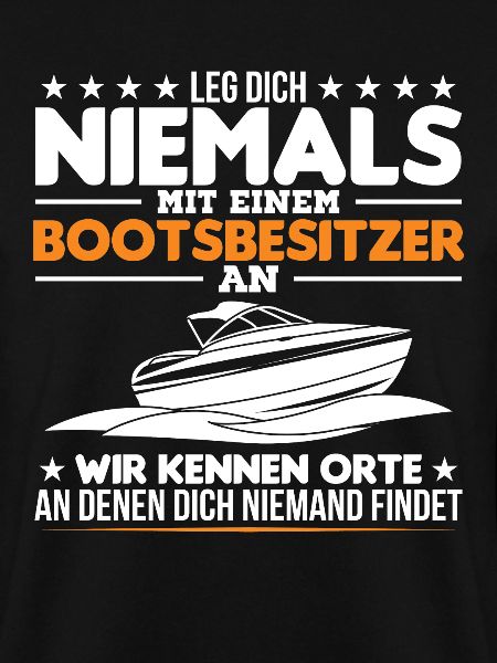 Bootsbesitzer Meer Boot Geschenk