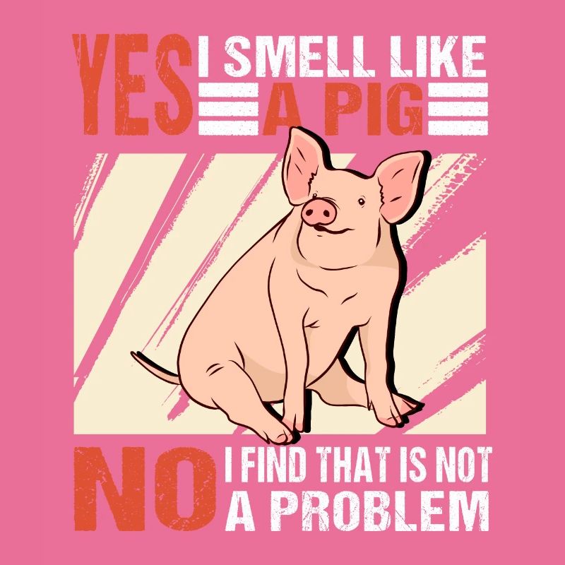 Cochons les cochons sentent l’odeur