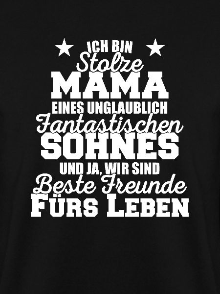 Mama Freundschaft Sohn Geschenk