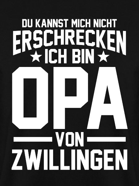 Zwillings Enkel Opa Großvater