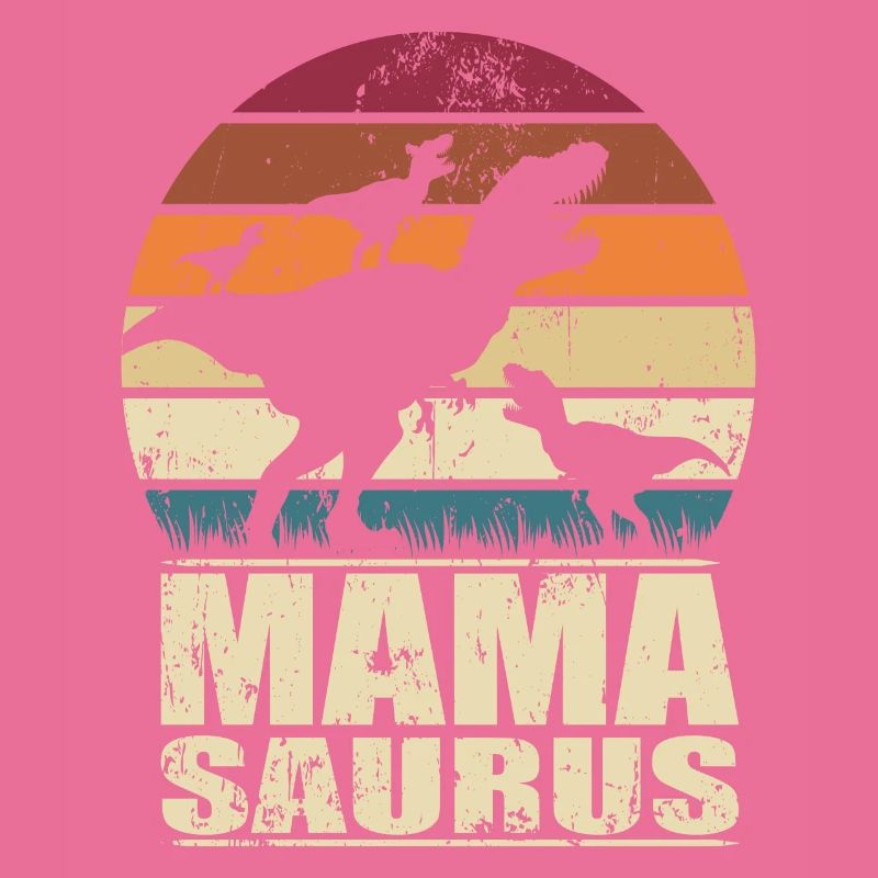 Mamasaurus Rex Dinosaurier Mutter Dino Drillinge