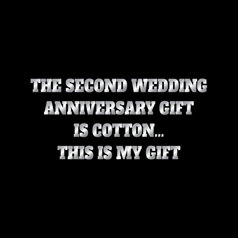 The Second Wedding Anniversary is Cotton