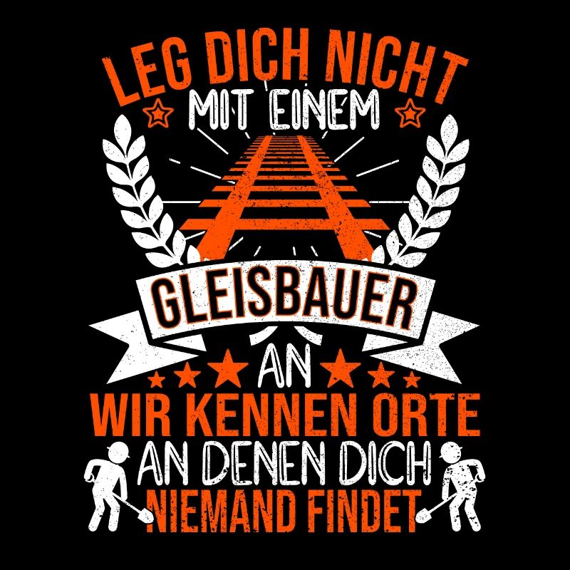 Gleisbauer Gleisbauarbeiter Schienenarbeiter