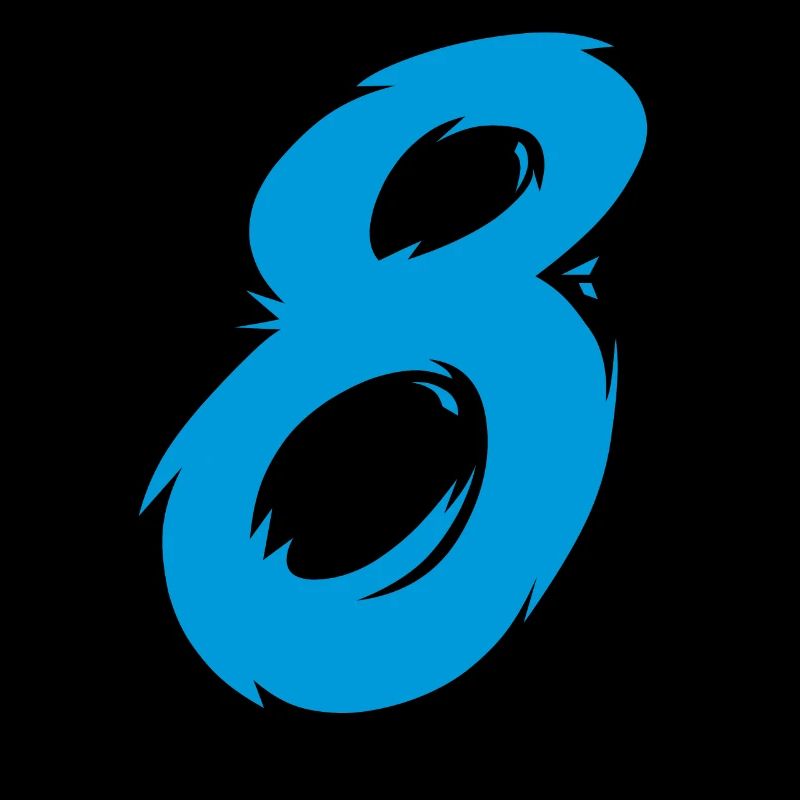 Zahl 8