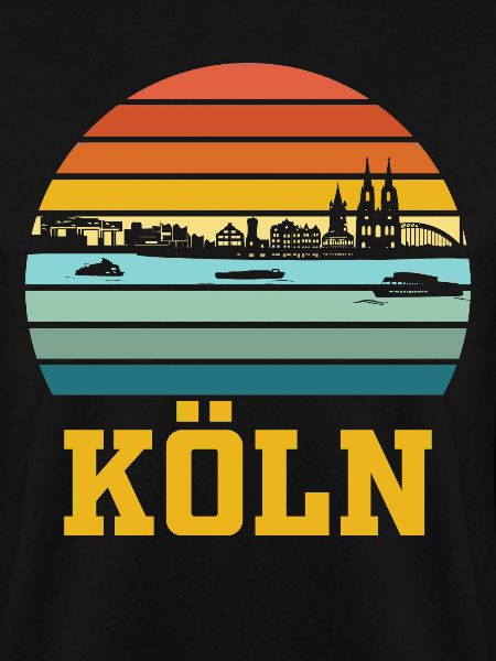 Köln | Kölner Retro Skyline