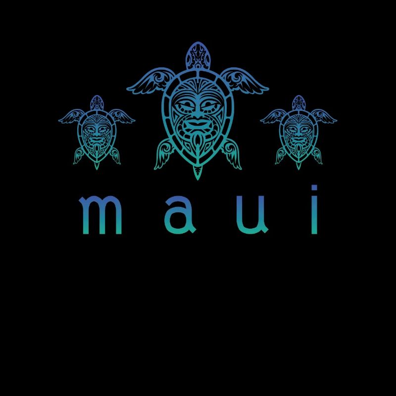 Hawaii Maui Schildkröte Tribal Hula Aloha Geschenk