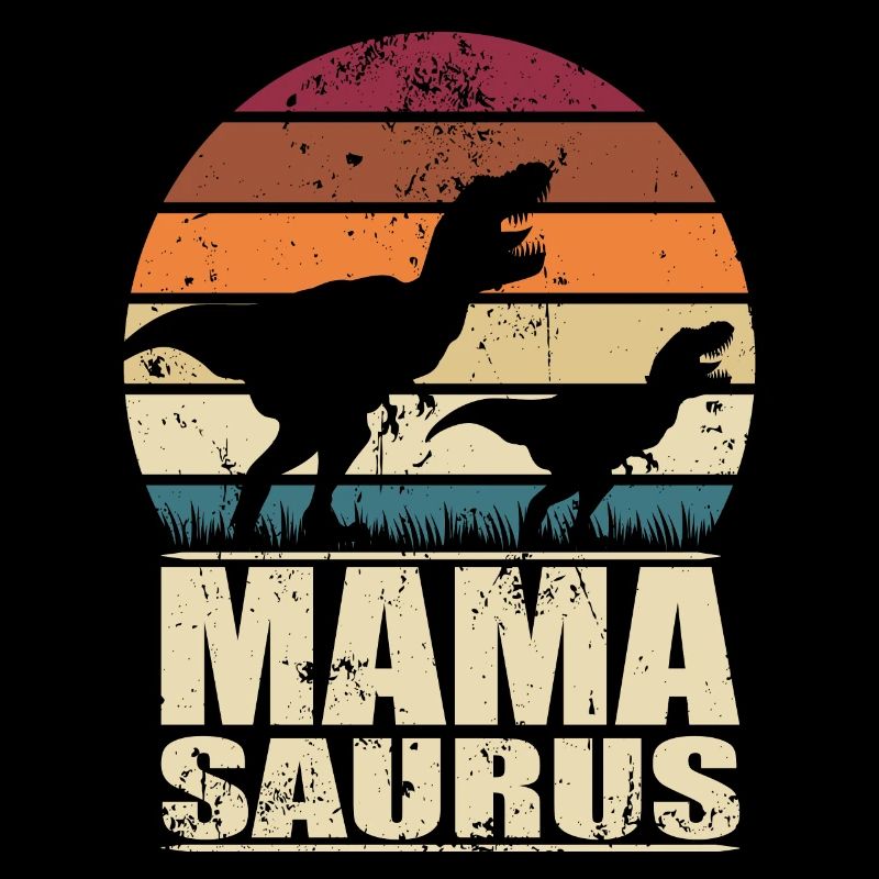 Mamasaurus Rex Mutter Dinosaurier Familien Dino