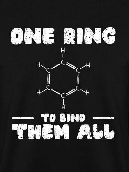 Chemie Benzolring Molekül Bindung