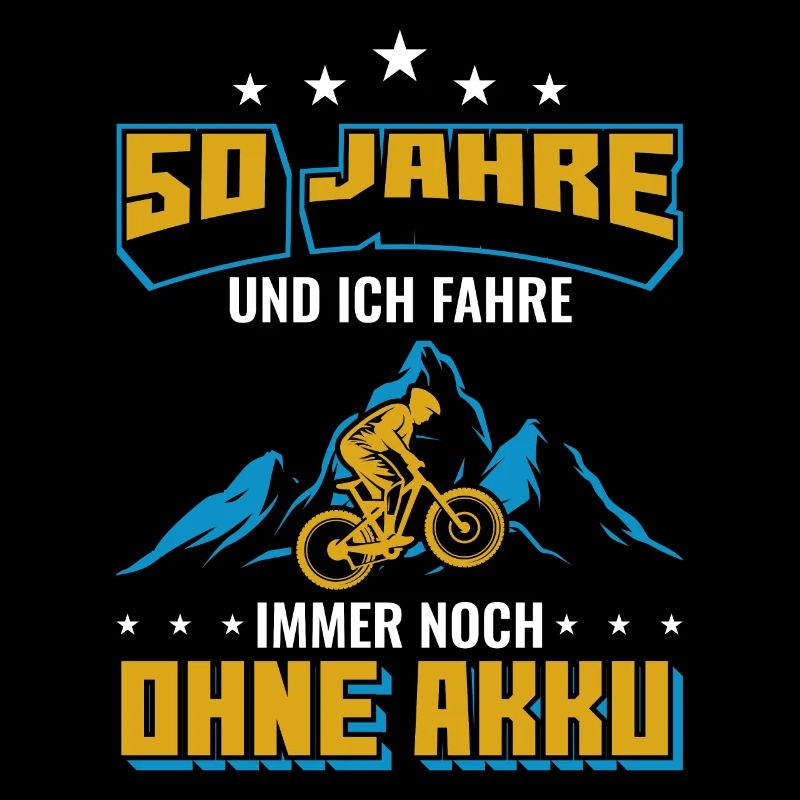 Fahrrad | 50 Geburtstag Radfahrer Geschenkidee