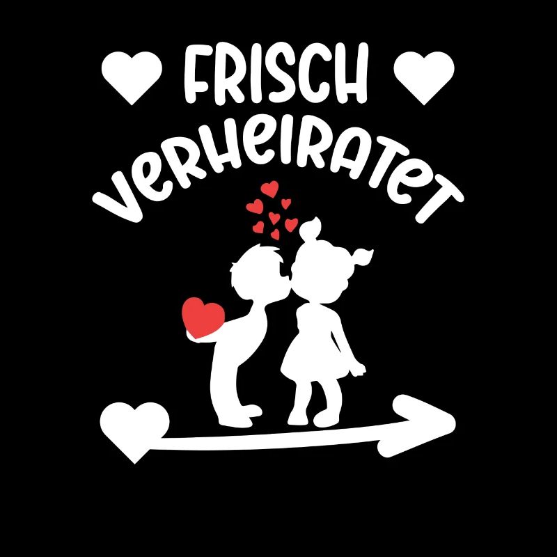 Frisch verheiratet Ehe Flitterwochen
