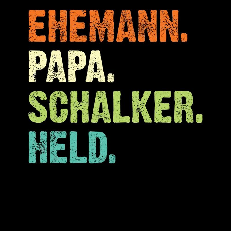 Gelsenkirchen Ehemann Papa Schalker Held Retro