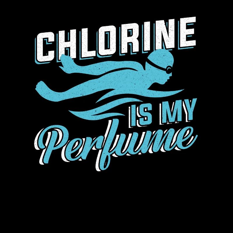 Nageur Swim Coach Le chlore est mon parfum