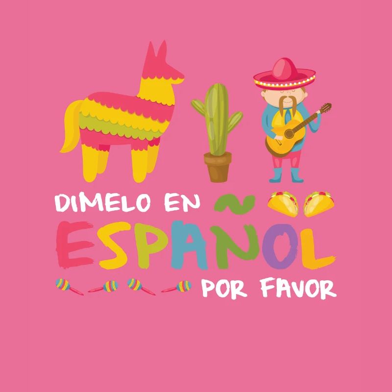 Bilingual Spanisch Lehrer Schule Sprachen Geschenk