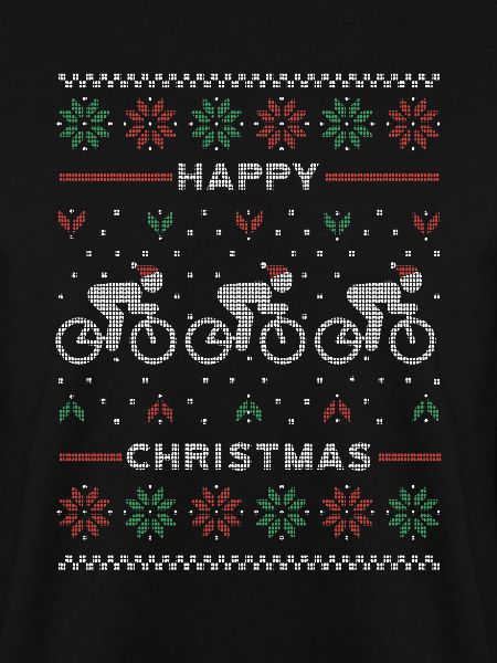 Fahrrad Ugly Sweater Weihnachten
