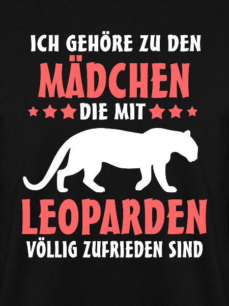 Leopard Mädchen Leoparden