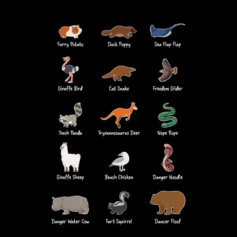 Rare Exotic Animals Meme WordPlay Gift