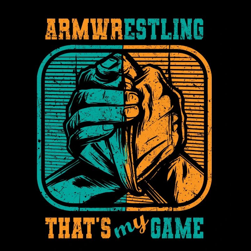 Armwrestling c’est mon jeu De Lutte d’Arts Martiaux