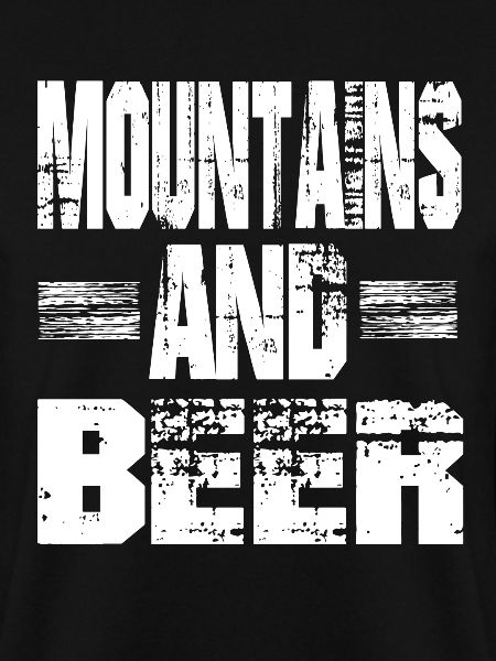 Berge und Bier