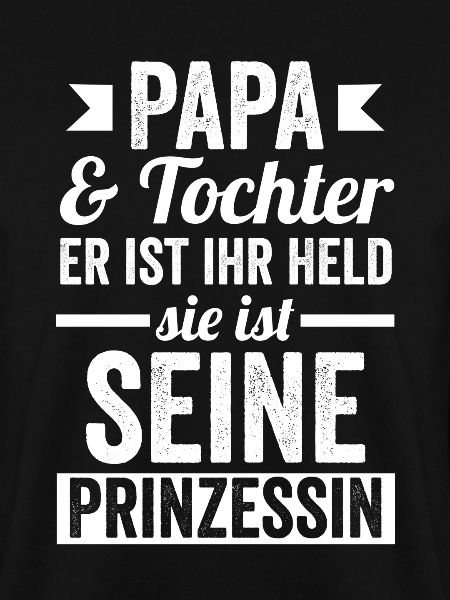 Papa und Tochter