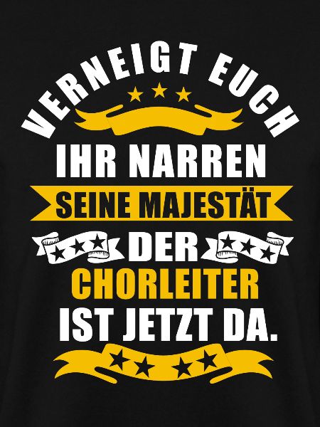 Lustige Chorleiter Spruch