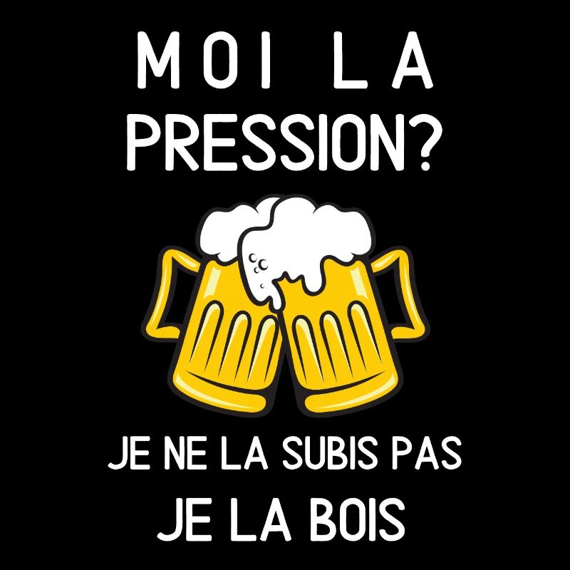 moi la pression je ne la subis pas je la bois