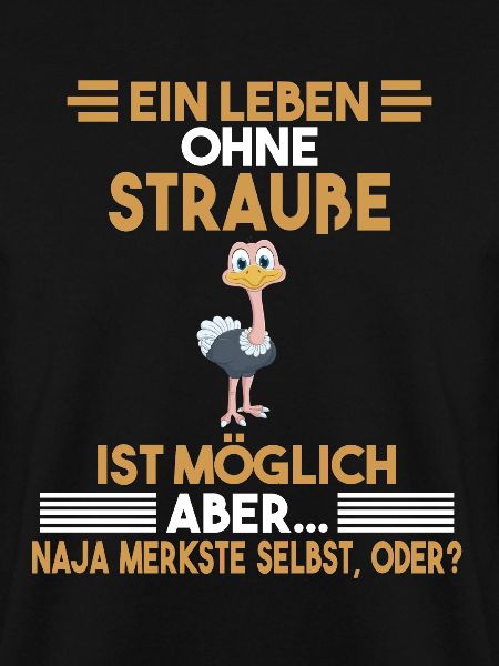 Zootier Strauß