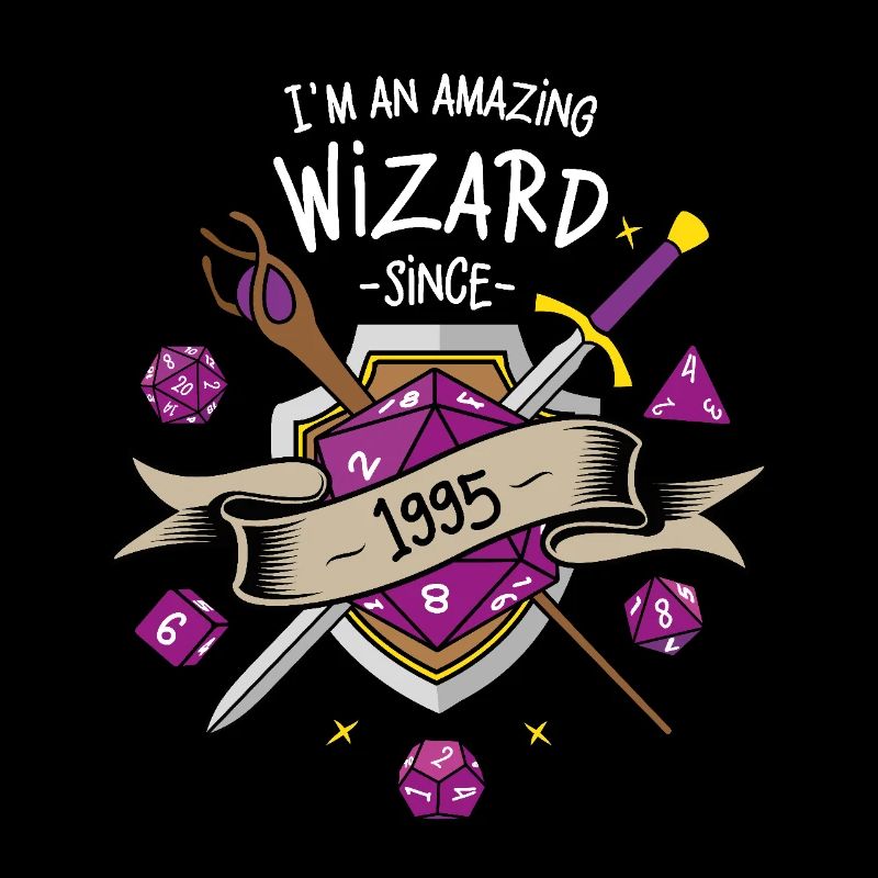 I'm an amazing wizard since 1995