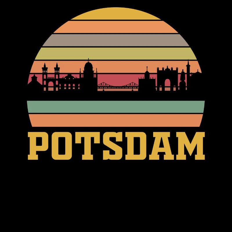 Retro Potsdam Skyline