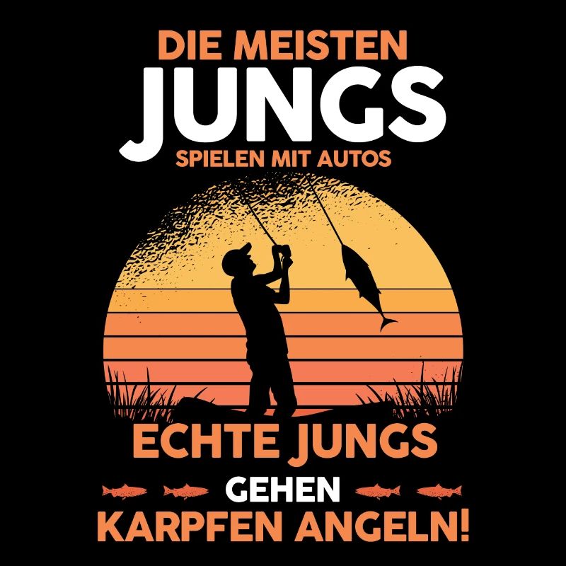 Angeln Angler Karpfen Fischer