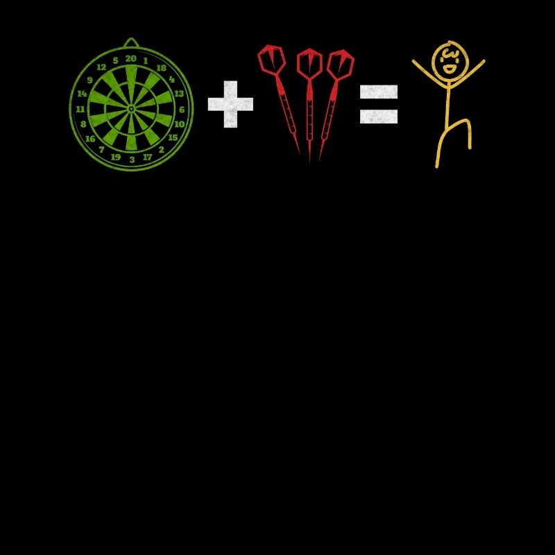 Dart Stick figurine Dartboard + Dart = plus drôle
