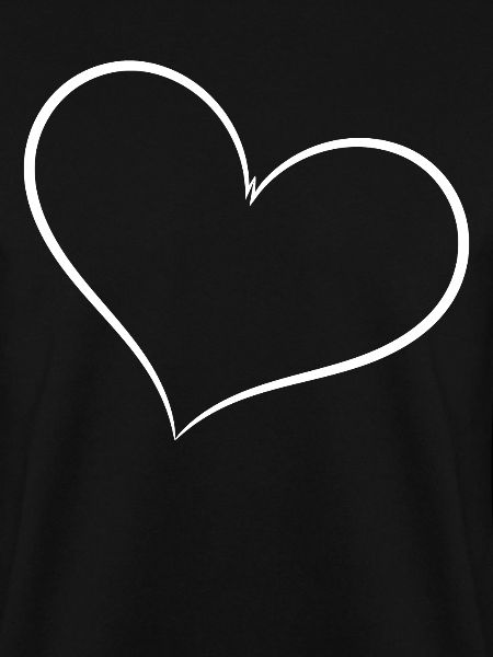 Simple Heart White