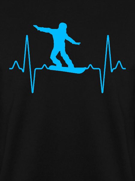 Snowboarding Herzschlag