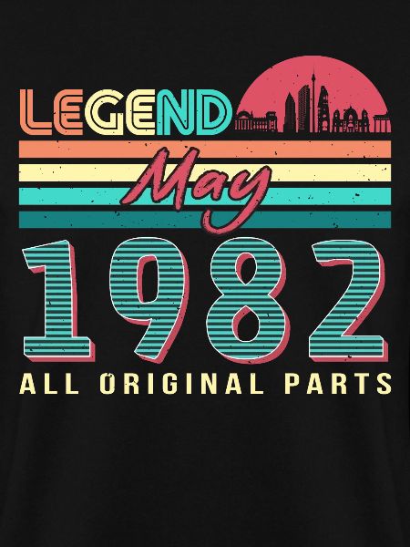 40th birthday May 1982