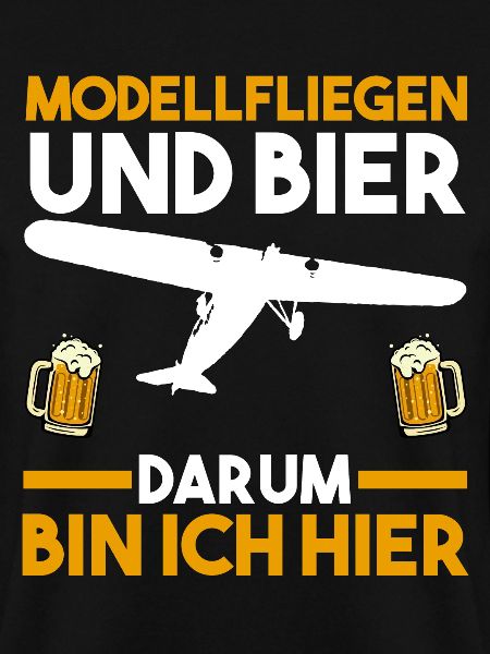 Modellfliegen Modellflieger Bier Modellflug