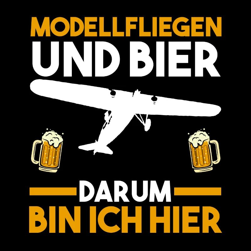 Modellfliegen Modellflieger Bier Modellflug