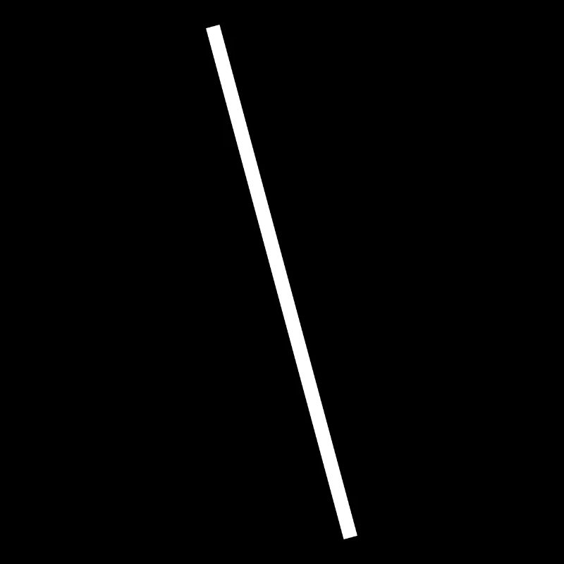 Weisser Schrägstrich Simpel Design