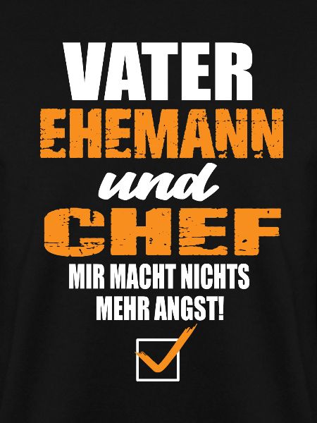 Vater Ehemann und Chef