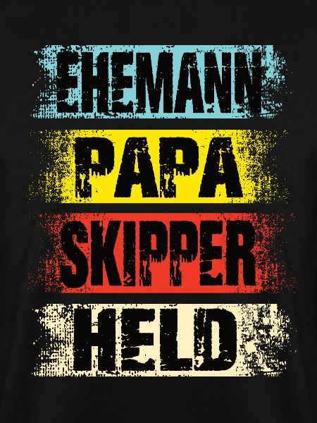 Ehemann Papa Skipper Held