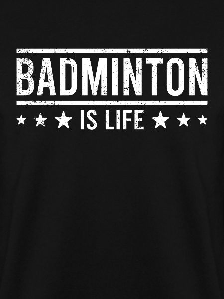 Badminton Spruch