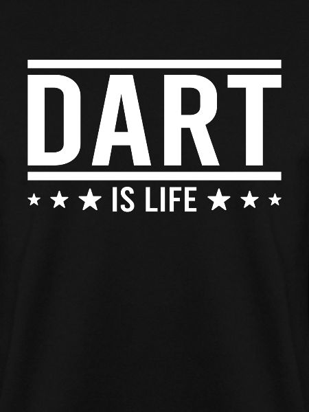 Dart darting Spruch